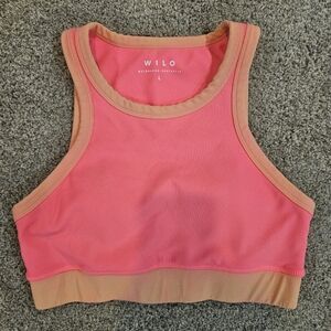 EUC Wilo Australia Women's Base Ribbed Sports Bra